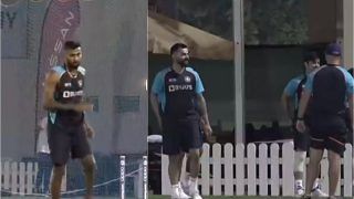 Hardik Pandya Clears Fitness Test Ahead of New Zealand Clash in T20 World Cup 2021, Bowls For First Time During Team India Nets Session